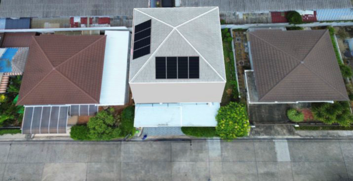 ติดตั้งโซล่าเซลล์บ้านจัดสรร กรุงเทพ